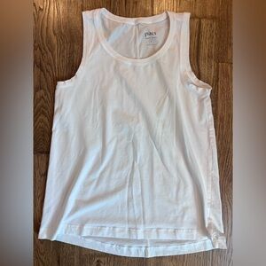 NWOT Pact Organic Colton White Tank Medium